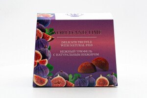 НАБОР КОНФЕТ ВЕРЛД ТАЙМ НЕЖНЫЙ ТРЮФЕЛЬ С ИНЖИРОМ 150 Г НАБОР КОНФЕТ ВЕРЛД ТАЙМ НЕЖНЫЙ ТРЮФЕЛЬ С ИНЖИРОМ 150 Г