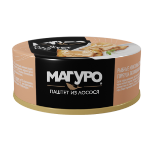 ПАШТЕТ МАГУРО ИЗ ЛОСОСЯ 90 Г Ж/Б ПАШТЕТ МАГУРО ИЗ ЛОСОСЯ 90 Г Ж/Б