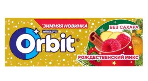 ЖЕВАТЕЛЬНАЯ РЕЗИНКА ОРБИТ РОЖДЕСТВЕНСКИЙ МИКС 13,6 Г ЖЕВАТЕЛЬНАЯ РЕЗИНКА ОРБИТ РОЖДЕСТВЕНСКИЙ МИКС 13,6 Г