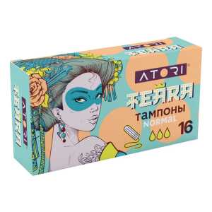 ТАМПОНЫ ЖЕНСКИЕ АТОРИ ТЕАРА НОРМАЛ 16ШТ ТАМПОНЫ ЖЕНСКИЕ АТОРИ ТЕАРА НОРМАЛ 16ШТ