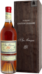 АРМАНЬЯК БАРОН Г. ЛЕГРАН БА АРМАНЬЯК 1981 40% 0,7Л ДЕР/К АРМАНЬЯК БАРОН Г. ЛЕГРАН БА АРМАНЬЯК 1981 40% 0,7Л ДЕР/К