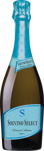 ИГРИСТОЕ ВИНО СОЛВИНО 10−12% БЕЛ БРЮТ 0,75Л