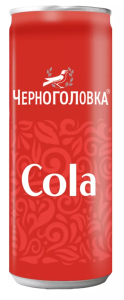 НАПИТОК БЕЗАЛКОГОЛЬНЫЙ КОЛА ГАЗ 0,33Л Ж/Б