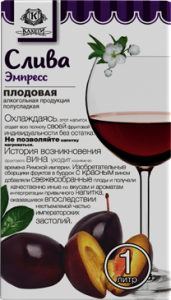 ПЛОДОВАЯ АЛКОГОЛЬНАЯ ПРОДУКЦИЯ СЛИВА ЭМПРЕСС ТМ УЛЫБКА СОЛНЦА П/СЛ 12% 1,0Л