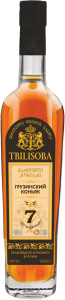 КОНЬЯК ТБИЛИСОБА ГРУЗИНСКИЙ КОНЬЯК 7 ЛЕТ 40% 0,5Л