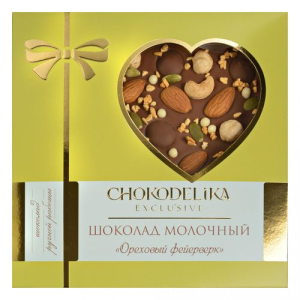 ШОКОЛАД ОРЕХОВЫЙ ФЕЙРВЕРК МОЛОЧНЫЙ С УКРАШЕНИЕМ В ФИРМЕННОЙ КОРОБКЕ 150 Г ШОКОЛАД ОРЕХОВЫЙ ФЕЙРВЕРК МОЛОЧНЫЙ С УКРАШЕНИЕМ В ФИРМЕННОЙ КОРОБКЕ 150 Г