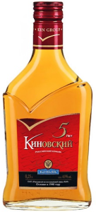 КОНЬЯК КИНОВСКИЙ 5 ЛЕТ 40% 0,25Л КОНЬЯК КИНОВСКИЙ 5 ЛЕТ 40% 0,25Л