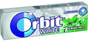 ЖЕВАТЕЛЬНАЯ РЕЗИНКА ОРБИТ БЕЗ САХАРА НЕЖНАЯ МЯТА 13,6 Г ЖЕВАТЕЛЬНАЯ РЕЗИНКА ОРБИТ БЕЗ САХАРА НЕЖНАЯ МЯТА 13,6 Г