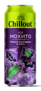 НАПИТОК ЧИЛЛАУТ АЙС МОХИТО Б/АЛК ГАЗ 0,45Л Ж/Б