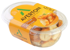 КРУТОНЫ БАГЕТНЫЕ ЭВЕРТОН КОПЧЕНЫЙ СЫР 100 Г КРУТОНЫ БАГЕТНЫЕ ЭВЕРТОН КОПЧЕНЫЙ СЫР 100 Г