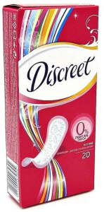 ЕЖЕДНЕВНЫЕ ПРОКЛАДКИ ДИСКРИТ НОРМАЛ СИНГЛ 20ШТ ЕЖЕДНЕВНЫЕ ПРОКЛАДКИ ДИСКРИТ НОРМАЛ СИНГЛ 20ШТ
