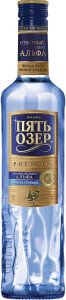 ВОДКА ПЯТЬ ОЗЕР ПРЕМИУМ 40% 0,5Л ВОДКА ПЯТЬ ОЗЕР ПРЕМИУМ 40% 0,5Л