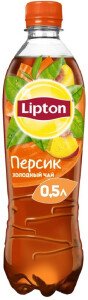 НАПИТОК ЛИПТОН ХОЛОДНЫЙ ЧАЙ ПЕРСИК Н/ГАЗ 0,5Л ПЛ/Б НАПИТОК ЛИПТОН ХОЛОДНЫЙ ЧАЙ ПЕРСИК Н/ГАЗ 0,5Л ПЛ/Б
