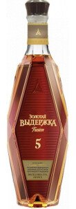 КОНЬЯК ЗОЛОТАЯ ВЫДЕРЖКА ФЬЮЖН 5 ЛЕТ 40% 0,5Л КОНЬЯК ЗОЛОТАЯ ВЫДЕРЖКА ФЬЮЖН 5 ЛЕТ 40% 0,5Л
