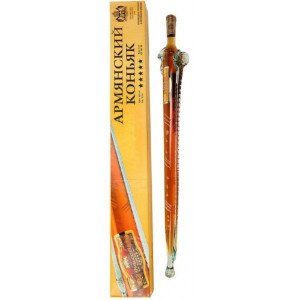 КОНЬЯК АРМЯНСКИЙ ПЯТЬ ЗВЕЗД САБЛЯ В НОЖНАХ 5 ЛЕТ 40% 0,5Л КОР КОНЬЯК АРМЯНСКИЙ ПЯТЬ ЗВЕЗД САБЛЯ В НОЖНАХ 5 ЛЕТ 40% 0,5Л КОР