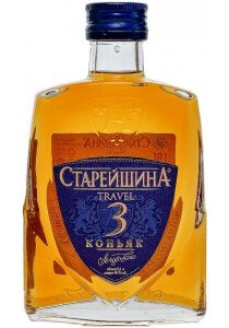 КОНЬЯК СТАРЕЙШИНА ТРЭВЕЛ 3 ГОДА 40% 0,1Л КОНЬЯК СТАРЕЙШИНА ТРЭВЕЛ 3 ГОДА 40% 0,1Л