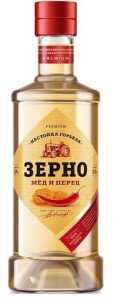 НАСТОЙКА ГОРЬКАЯ ЗЕРНО МЕД И ПЕРЕЦ 35% 0,5Л