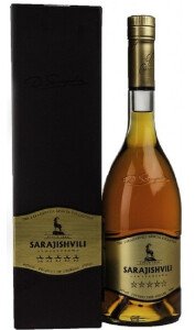 КОНЬЯК ГРУЗИНСКИЙ САРАДЖИШВИЛИ 5 ЗВЕЗД 5 ЛЕТ 40% 0,5Л П/УП КОНЬЯК ГРУЗИНСКИЙ САРАДЖИШВИЛИ 5 ЗВЕЗД 5 ЛЕТ 40% 0,5Л П/УП