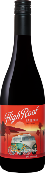 ВИНО САПЕРАВИ ХАЙ РУФ КР СУХ 10−12% 0,75Л