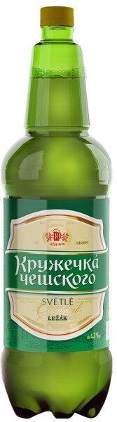 ПИВО КРУЖЕЧКА ЧЕШСКОГО 4,3% 1,25Л ПЭТ