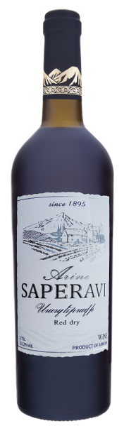 ВИНО АРИНЕ САПЕРАВИ КР СУХ 11−12% 0,75Л