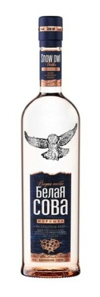 ВОДКА БЕЛАЯ СОВА МОРОШКА 40% 0,5Л