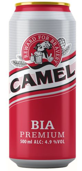 ПИВО КАМЭЛ ПРЕМИУМ СВЕТЛОЕ 4,9% 0,5Л Ж/Б