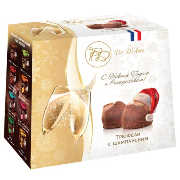НАБОР КОНФЕТ МАТЕЗ ТРЮФЕЛЬ С ШАМПАНСКИМ 160 Г