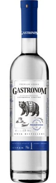 ВОДКА ГАСТРОНОМ КУПАЖ № 1 КЛАССИЧЕСКИЙ 40% 0,5Л