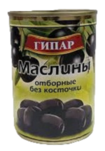 МАСЛИНЫ ГИПАР Б/К 280 Г