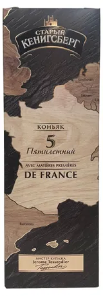 КОНЬЯК СТАРЫЙ КЕНИГСБЕРГ 5 ЛЕТ 40% 1,5Л П/УП