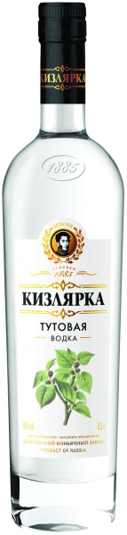 ВОДКА КИЗЛЯРКА ТУТОВАЯ 40% 0,5Л