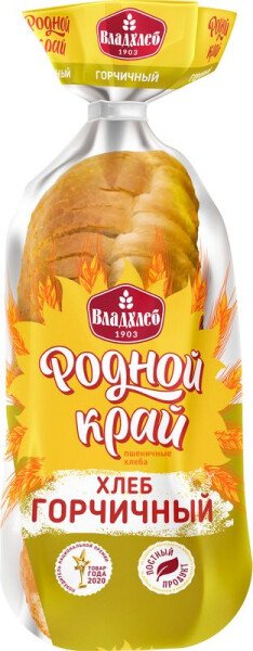 ХЛЕБ ВЛАДХЛЕБ ГОРЧИЧНЫЙ 300 Г НАРЕЗКА