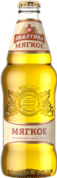 ПИВО БАЛТИКА 7 МЯГКОЕ 4,7% 0,44Л СТ/Б