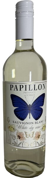 ВИНО ПАПИЛЛОН СОВИНЬОН БЛАН БЕЛ СУХ 12,5% 0,75Л