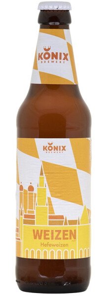 ПИВНОЙ НАПИТОК КОНИКС ХЕФЕВАЙЦЕН 4,8% 0,45Л СТ/Б