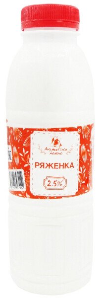 РЯЖЕНКА 2,5% АНДРЕЕВСКОЕ МОЛОКО 1,0Л