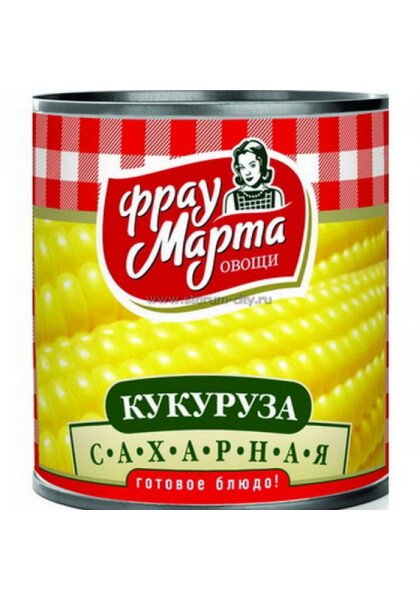 КУКУРУЗА ФРАУ МАРТА 310 Г Ж/Б