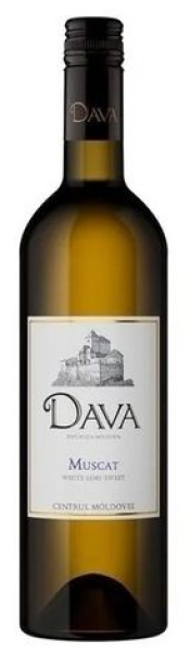 ВИНО ДАВА МУСКАТ БЕЛ П/СЛ 12% 0,75Л