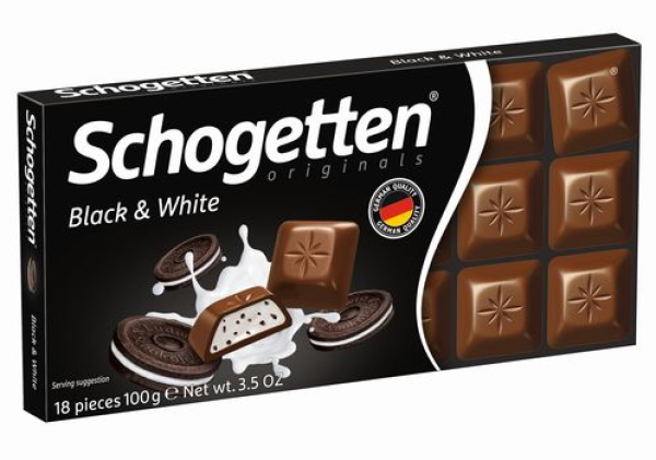 ШОКОЛАД ШОГЕТЕН МОЛОЧНЫЙ С НАЧИНКОЙ ВАНИЛЬ И КРЕМ С КУСОЧКАМИ ПЕЧЕНЬЯ С КАКАО 100 Г