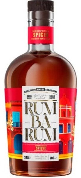 КОКТЕЙЛЬ РУМБАРУМ СПАЙСД С РОМОМ 37,5% 0,7Л