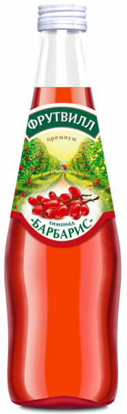 НАПИТОК БЕЗАЛКОГОЛЬНЫЙ ФРУТВИЛ БАРБАРИС 0,5Л СТ/Б