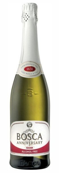НАПИТОК БЕЗАЛКОГОЛЬНЫЙ БОСКА АННИВЕРСАРИ БЕЛ СИЛЬНО/ГАЗ П/СУХ 0,75Л