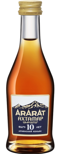 КОНЬЯК АРАРАТ АХТАМАР 10 ЛЕТ 40% 0,05Л