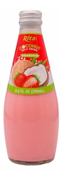 КОКОСОВОЕ МОЛОКО РИТА СО ВКУСОМ КЛУБНИКИ Н/ГАЗ 290МЛ СТ/Б