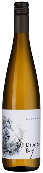 ВИНО ДРАГОН БЭЙ АЛЬБАРИНЬО БЕЛ СУХ 12% 0,75Л