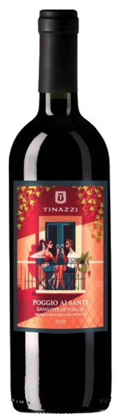 ВИНО ПОДЖО АЙ САНТИ САНДЖОВЕЗЕ ПУЛИЯ КР СУХ 11,5% 0,75Л