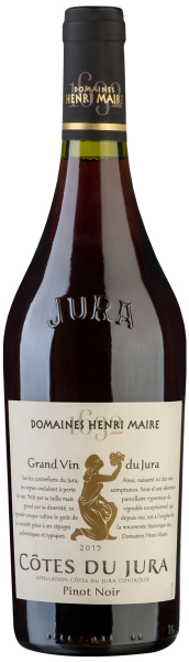 ВИНО ДОМЕН АНРИ МЭР КОТ ДЮ ЖЮРА ПИНО НУАР КАТЕГОРИИ AOC КР СУХ 13% 0,75Л