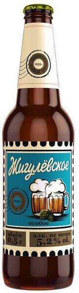 ПИВО ЖИГУЛЕВСКОЕ ОСОБОЕ СВЕТЛОЕ 4,8−5,2% 0,5Л СТ/Б