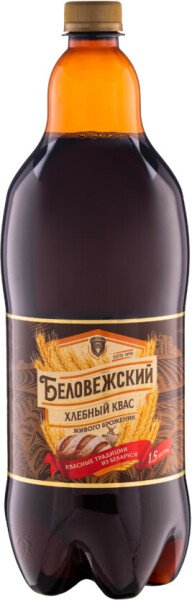 КВАС БЕЛОВЕЖСКИЙ 1,5Л ПЛ/Б